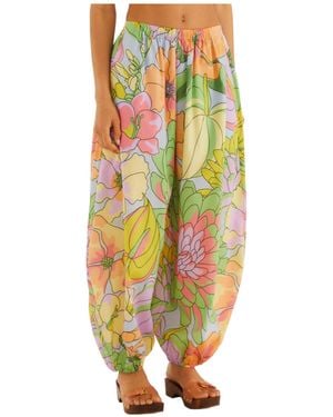 FARM Rio Spring Affair Balloon Pants - Multicolor
