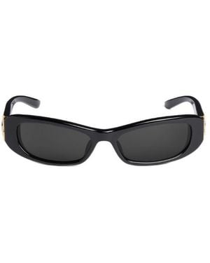 Balenciaga Cosmo Rectangle Sunglasses - White