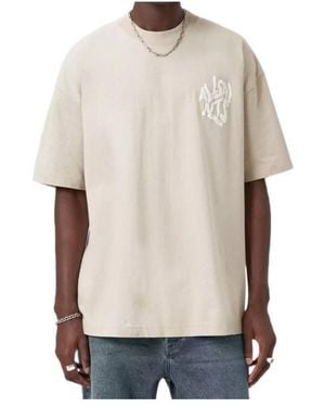 AllSaints Orlando Short-Sleeved T-Shirt - Natural