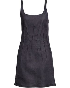 Marni Denim Sleeveless Dress - Blue