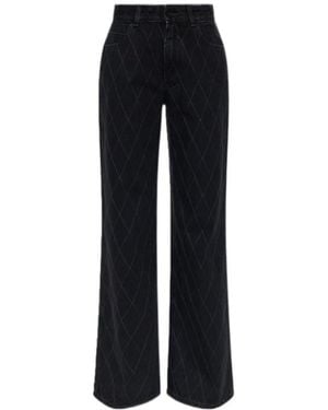 Balmain Belt Jeans - Black