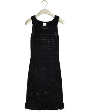 Dior Iviera Short Belted Dress - Black