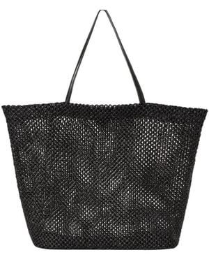 The Row Barn Tote Bag - Black