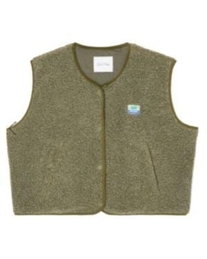 American Vintage Sleeveless Vest - Green
