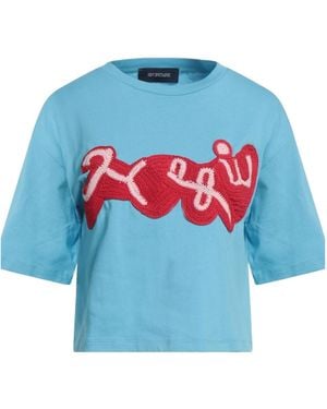 Sportmax Solid-Color T-Shirt - Blue