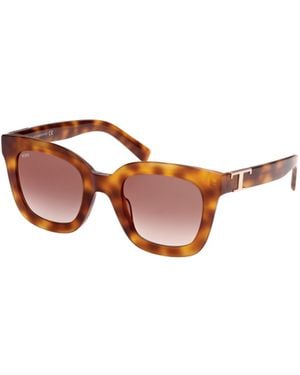 Tod's Geometric Frame Sunglasses - Pink
