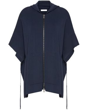 Max Mara Hooded Cardigan - Blue