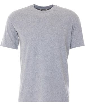 AURALEE Crew Neck Short-Sleeved T-Shirt - Grey