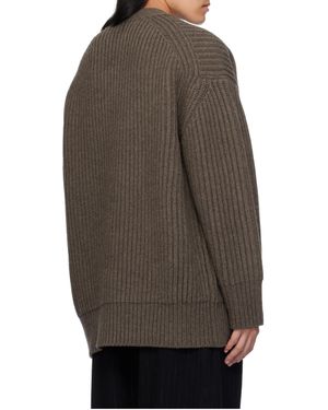 Studio Nicholson Pomona Knit Cardigan - Brown