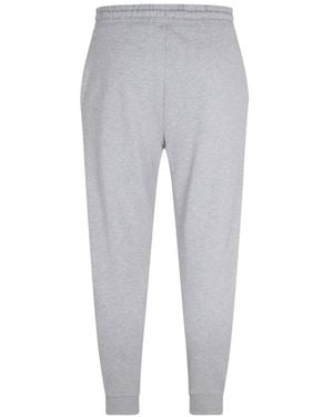 BOSS Hugo Bodywear Cotton-Terry Tracksuit Bottoms - Grey