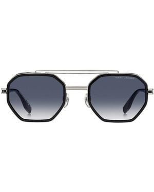 Marc Jacobs Eyewear Geometric Frame Sunglasses - Grey