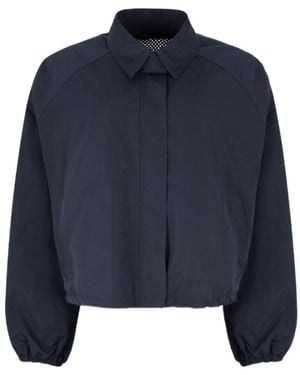 Fabiana Filippi Long-Sleeve Casual Jacket - Blue
