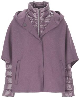 Herno Zipper Down Jacket - Purple