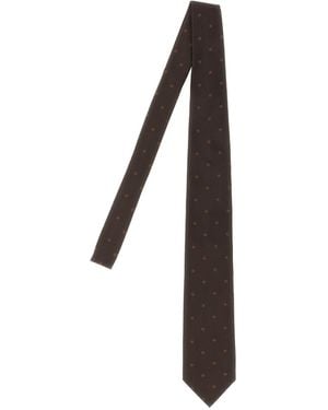Tom Ford Arrow-Shaped Tie - Black