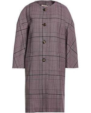Marni Single-Breasted Coat - Purple