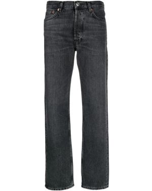 Samsøe & Samsøe Five-Pocket Denim Trousers - Grey