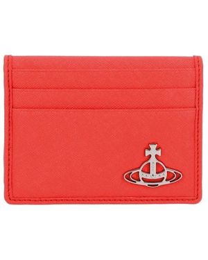Vivienne Westwood Spherical Bifold Wallet - Red