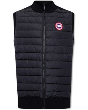 Canada Goose Hybridge Zipped Padded Gilet - Blue