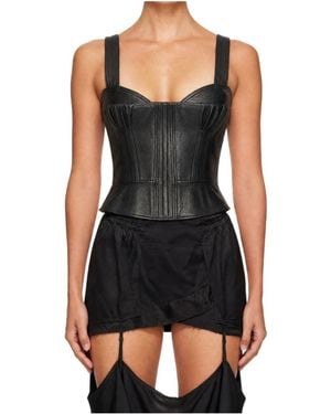 KNWLS Strapless Camisole Top - Black