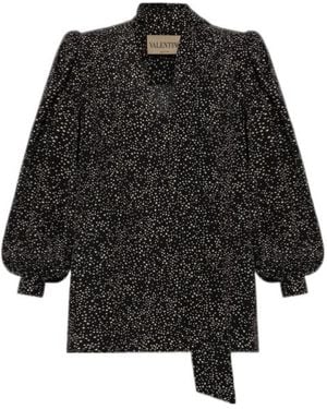 Valentino Long Sleeve Shirt - Black