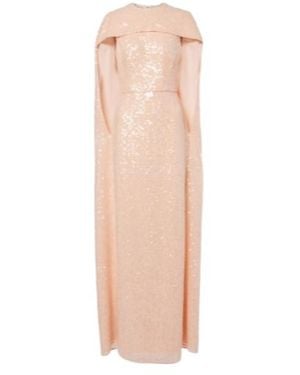 Erdem Sequined Chiffon Gown - Multicolour