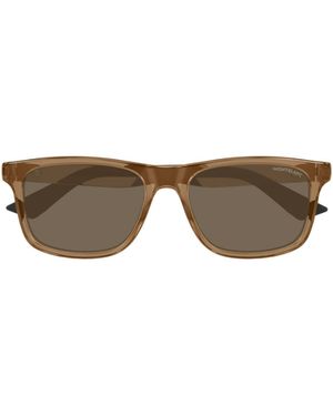 Montblanc Eyewear Rectangular Frame Sunglasses - Multicolour