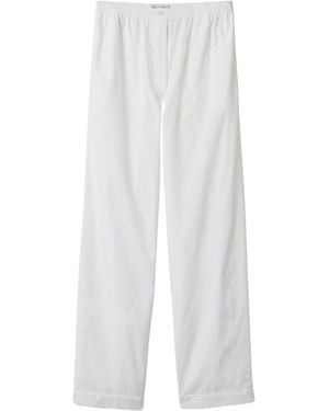 Miu Miu Straight Leg Pants - White