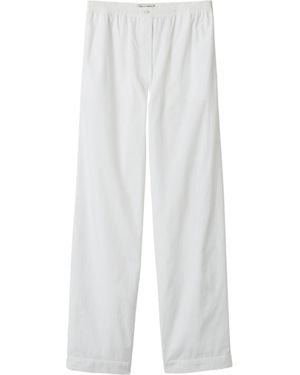 Miu Miu Straight Leg Pants - White