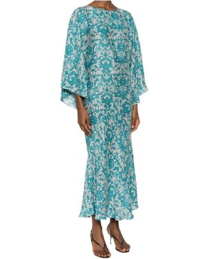 Gianluca Capannolo Long-Sleeved Dress - Blue