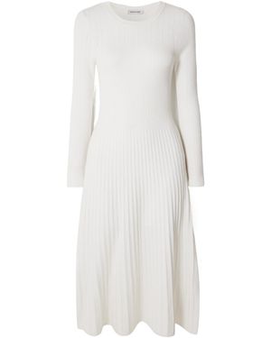 Veronica Beard Knitted Mid-Length Dress - White