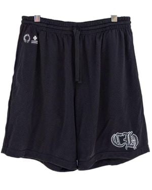 Chrome Hearts Drawstring Shorts - Blue