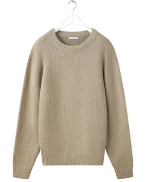 Lemaire Crewneck Knitted Jumper - Natural