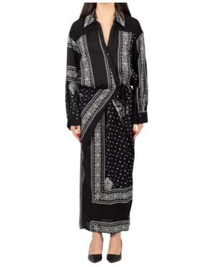 Pinko Shirt Dress - Black