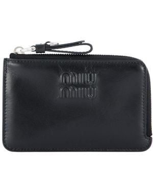 Miu Miu Letter Card Pack - Black