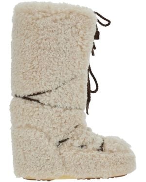 Moon Boot Icon Snow Boots - Natural