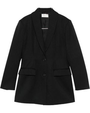 The Row Verity Wool Jacket - Black