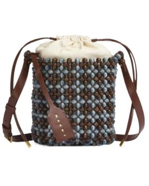Marni And Beads Bag - Black