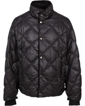 WOOYOUNGMI Logo Quilted Jacket - Black