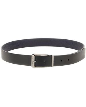 Ferragamo Double-Sided Belt - White