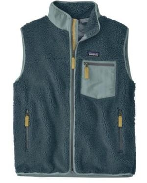 Patagonia Classic Retro X Fleece Vest - Blue