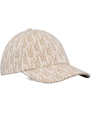 Dior Oblique D-Player Cap - White