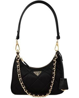Prada Re-Edition 1995 Chaîne Re-Nylon Mini-Bag - Black