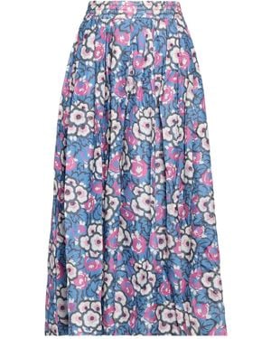 Isabel Marant Floral Print Skirt - Blue