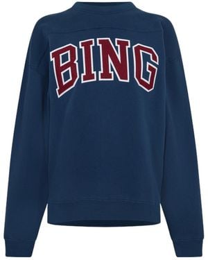 Anine Bing Trenton Sweatshirt - Blue