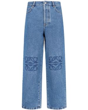 Loewe Belt-Tethered Jeans - Blue