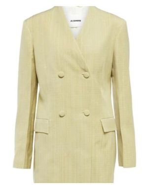 Jil Sander Double-Breasted Blazer - Multicolor