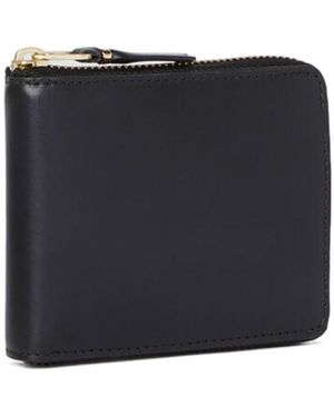 Comme des Garçons Comme Des Garçons Wallet Polka Dot Print Interior Zip-Around Wallet - Blue