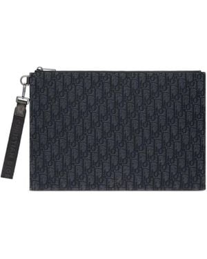 Dior A4 Pouch - Black