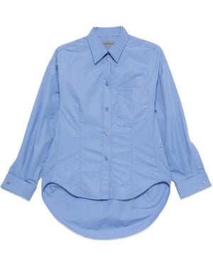 Balenciaga Long-Sleeved Shirt - Blue
