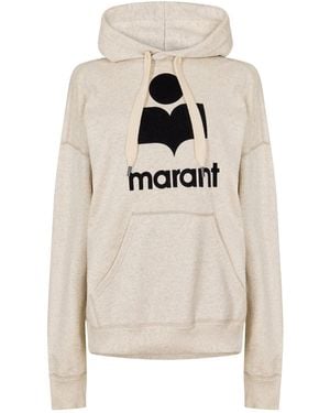 Isabel Marant Mansel Hooded Sweatshirt - White